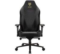 Iconic Chaise gaming Gold pour Bureau - Siege gaming Noir Noir G