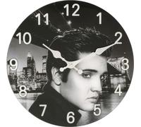 Iconic Collection Wanduhr aus Glas 30cm WD2222 (Taille unique) (Grau)
