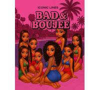 Iconic Lines Adult Coloring Book: Baddie Styled Lifestyle, Travel, Romance & Fashion Designs - AI-Generated Illustrations Single-Sided for Relaxation: ... Romance Themes for Stress Relief and Creative