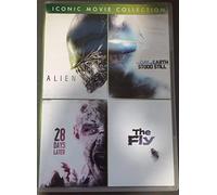 Iconic Movie Collection: Alien (1979), The Day the Earth Stood Still (1951), 28 Days Later (2003), The Fly (1958)