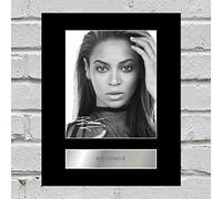 Iconic pics Beyoncé Photo dédicacée sur support 25,4 x 20,3 cm