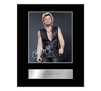 Iconic pics Photo dédicacée encadrée de Jon Bon Jovi #4