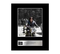 Iconic pics Photo dédicacée encadrée de Norman Reedus, Daryl Dixon The Walking Dead
