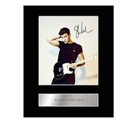Iconic pics Photographie dédicacée et montée de Shawn Mendes