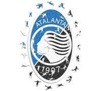 Iconic Puzzles, Atalanta Logo, Produit Officiel, Puzzle en Bois pour Adultes et Enfants, Bois 100% Durable, Taille S 150 pièces