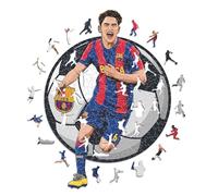 Iconic Puzzles - Barcelona, GAVI, Puzzle en Bois sous Licence Officielle, 100% Durable, Cadeau pour Adultes et Enfants, Taille M, 270 pièces