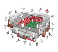 Iconic Puzzles - Liverpool Anfield Stadium, Puzzle en Bois sous Licence Officielle, 100% Durable, Cadeau pour Adultes et Enfants, Taille L, 500 pièces