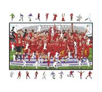 Iconic Puzzles - Liverpool, Premier League Champions 24/25, Puzzle en Bois sous Licence Officielle, Cadeau pour Adultes et Enfants, Taille M, 270 pièces