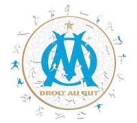 Iconic Puzzles, Marseille Logo, Puzzle en bois 100% éco-durable avec licience officielle, taille S, 150 pièces