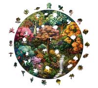 Iconic Puzzles - Mystical Source, Fantasy, Puzzle en Bois 100% Durable, Cadeaux pour Enfants et Adultes, Taille M, 350 pièces