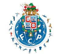 Iconic Puzzles - Porto, Logo, Puzzle en Bois sous Licence Officielle, 100% Durable, Cadeau pour Adultes et Enfants, Taille M, 270 pièces