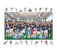Iconic Puzzles - Puzzle en Bois, Multicolore, S, 150 pièces, Inter20Scudetto-S