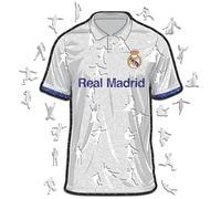 Iconic Puzzles - Real Madrid Maillot, Puzzle en Bois sous Licence Officielle, 100% Durable, Cadeau pour Adultes et Enfants, Taille S, 150 pièces