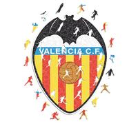 Iconic Puzzles - Valence, Logo, Puzzle en Bois sous Licence Officielle, 100% Durable, Cadeau pour Adultes et Enfants, Taille S, 150 pièces