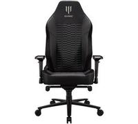 Iconic siège gamer Iconic Silver Ghost pour Bureau - fauteuil gaming Noir Noir G