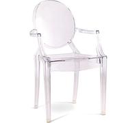 Iconik Interior Ghost Style Chaise d'enfant - Chaise d'enfant Design Transparent - Louis XIV Transparent