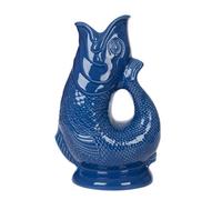Iconique Bleu Azur Carafe Poisson Grand | 28 cm 1,4 L Glug Jug | Design emblématique Vase Poisson | Disponible Dans Une Large Gamme De Couleurs Et En Deux Formats 1,4 L et 750 ml
