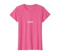 Iconique T-Shirt, Femme, Rose Chiné, M
