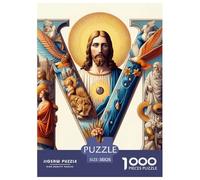 Iconique V Puzzle 1000 Pieces Cadeau Unique Jeu Éducatif Challenge Toy À De Qualité Supérieure Peinture Art pour Adultes Et Enfants 38x26cm/1000pcs