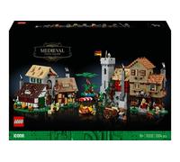 LEGO® Icons 10332 Exclu Cdiscount La place de la ville médiévale - Décoration d'intérieur pour adultes