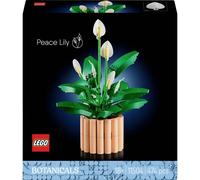 LEGO Botanicals Les Fleurs de Lune - Set de Plante Artificielle en Pot pour Adulte - Fausses Fleurs Blanches & Boutons - Décoration de Chambre ou Salon - Idée de Cadeau DIY pour Femme 11504