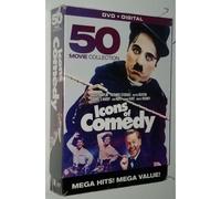 Icons Of Comedy 50 Movie Box Set Dvd - The Three Stooges, Charlie