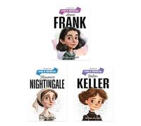 Icons of Inspiration Illustrated Biography Combo Pack (Set of 3 Books) for Kids Age 6 - 12 Years (Anne Frank, Florence Nightingale, Helen Keller)