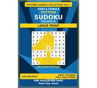 Icons & Symbols Pattern Sudoku for Adults: 120 Picture-Pattern Puzzles from Easy to Hard