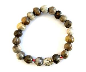 IconsGr Bracelet grec chrétien orthodoxe fait à la main « Larmes de Marie »