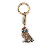 IconsGr Porte-clés grec antique hibou de la sagesse déesse Athéna porte-clés 1
