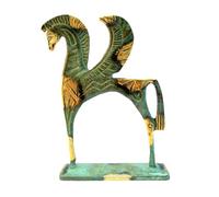 IconsGr Statue de Musée Grecque Ancien Bronze Réplique de Pegasus 175