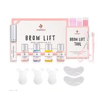 ICONSIGN Kit de Lamination de Sourcils, Kit de Lifting de Sourcils Semi-Permanent Professionnel,Durée de vie jusqu'à 8 semaines, Convient pour le salon et la maison