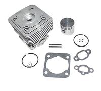 ICOOYO Kit Cylindre Piston pour Oleo-Mac BC350 BC380 Sparta 37 370 Sparta 38 380 381 OM36 Efco 8370 8371 DS3500 DS3800 Stark 37 3700 38 3800 EF3600