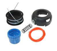 ICOOYO Kit de réparation de tête de débroussailleuse P25 pour McCulloch 250CXL T22LCS B26 T26 B28 MC025 MT250 MT260 MT320 TM251 TM252 T281 Trim Mac Partner Colibri II SST250 T281 XS