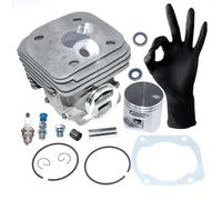 ICOOYO Kit Piston Cylindre pour Husqvarna 365 X-TORQ,372XP X-TORQ,372XPG X-TORQ,372XPW X-TORQ,372XPGW X-TORQ,Jonsered CS2166,CS2172,for RedMax GZ7100.