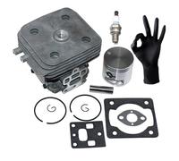 ICOOYO Kit piston cylindre pour RedMax Zenoah BCZ5000DL BCZ5000DW BCZ5000CL BCZ5010DL BCZ5010DW BCZ5010CL BKZ5000DL BKZ5010DL GZ50N 848H701211,848H7000DL 41A2.