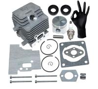 ICOOYO Kit piston cylindre pour Stihl FC75 FC85 FH75 FR85 FR85T FS75 FS80 FS85 HL75K HL75 HS75 HS85 HT70 HT75 KM85 KW85,4137 020 1201