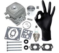 ICOOYO Kit piston cylindre pour Stihl FS38 2-Mix,FS55 2-Mix,FS55R 2-Mix,KM55 2-Mix,MM55 2-Mix, 4140 020 1203