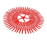 ICOOYO Lot de 100 lames de débroussailleuse Aldi Ferrex 20 V/40 V FAR 20-1 FE220