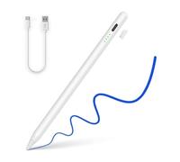 ICOVERI Stylet pour tablette iPad, stylet iPad compatible avec iPad 10/9/8/7/6, iPad Pro 11"/12.9", Air 3/4/5, Mini 5/6, stylet avec détection, inclinaison, rejet de paume et adsorption magnétique