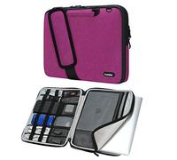 iCozzier 13-13.3 Pouces Sacoche à bandoulière pour Ordinateur Portable pour MacBook Air 13 "/ MacBook Pro/Pro Retina - Rose