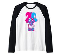 ICP Front Back Carnival of Carnage Two-Tone Clown Music Manche Raglan