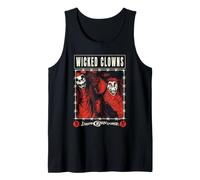 ICP Wicked Clowns Portrait with Barbed Wire Horrorcore Rap Débardeur