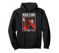 ICP Wicked Clowns Portrait with Barbed Wire Horrorcore Rap Sweat à Capuche