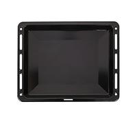 ICQN Plaque de Four Émaillée 46 × 37 × 3 cm, Compatible avec Beko, Bosch, Grundig & Samsung, Lèche-frite Émaillée 30 mm