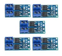 ICQUANZX 5PCS DC 5V-36V 15A (Max 30A) 400 W Dual MOSFET Haute Puissance Déclencheur Commutateur Module De Contrôle 0-20KHz PWM
