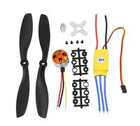 ICQUANZX Moteur sans Brosse RC 1000KV A2212 13T avec kit ESC sans Brosse de 30A Montage de kit d'accessoires pour hélice