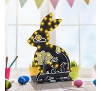 ICrduioo Kit de soudure - Lapin de Pâques - Lumière LED - Kit d'exercices de soudure - Kit électronique créatif - Pour apprentissage et apprentissage - Projet de soudure DIY - Lampes LED avec contrôle