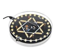 ICrduioo Kit de soudure Magic Array à faire soi-même, étagère LED, kit électronique, formation et apprentissage, projet de soudure, lampes à souder, apprentissage de la soudure pour éventails à la