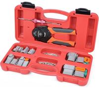 iCrimp Deutsch outil Kit de sertissage à barillet solide, incluant outils d'insertion et d'extraction, compatible avec le kit de connecteurs Deutsch DT Series